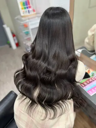 ロング カラー エクステ💖艶カラー ,ハイトーン/あいかのヘアスタイル