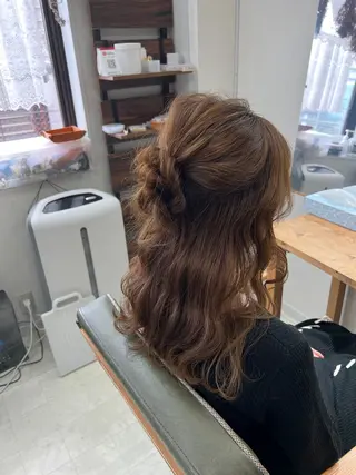 セミロング 山室 敬義のヘアスタイル