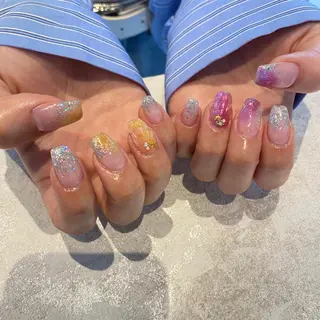 ネイル Allure小山店 アミのネイルデザイン