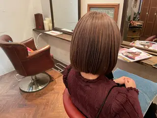 ミディアム カラー みねぎし ふうかのヘアスタイル