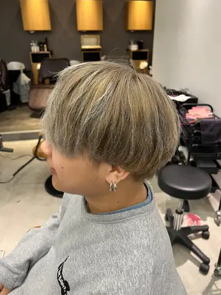 メンズ 知念 夢華のヘアスタイル