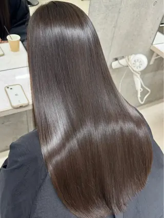 セミロング うる艶ヘア♡韓国好き 透明感　shotaのヘアスタイル