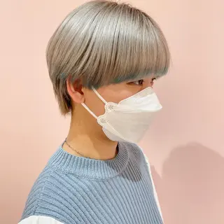 カラー メンズ 似合わせカット/ ハイトーンchimiのヘアスタイル