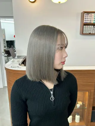 ロング カラー 大阪梅田/ イマムラミヅキのヘアスタイル