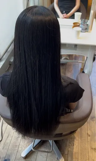 ロング カラー Hair salon defi 縮毛矯正/髪質改善 渋谷所属・今野 惺虎のヘアスタイル