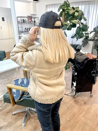 セミロング habitt所属・Fu jiのヘアスタイル