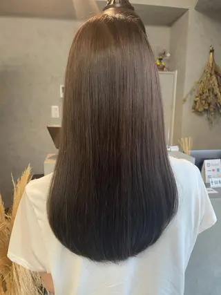 セミロング ダブルカラー /まつ毛パーマ🎀のヘアスタイル