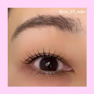 マツエク・マツパ Yamaoka Mikuのマツエク・マツパデザイン