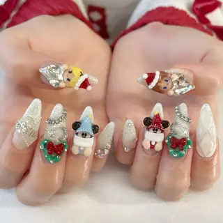 ネイル 💎🐰 saki. m 🐰💎のネイルデザイン