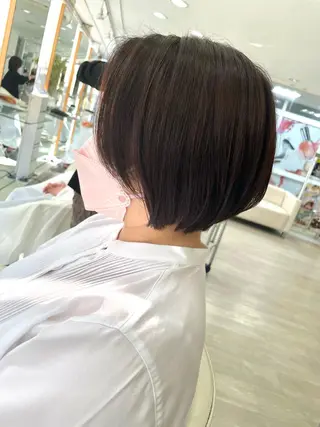 ショート カラー チーフデザイナー 西川凌史のヘアスタイル