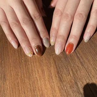 ネイル 【パラジェル認定】 newiネイル京橋のネイルデザイン