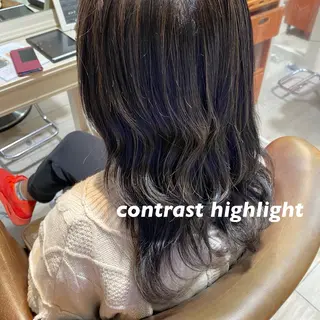 セミロング 大久保 愛のヘアスタイル