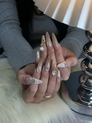 ネイル if Hair＆Nail Salon所属・IKA /海外ネイル /個性派/ワンホンのネイルデザイン