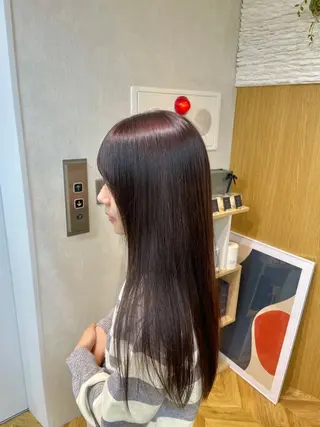 カラー 暖色/透明感カラー /nanami🌼のヘアスタイル