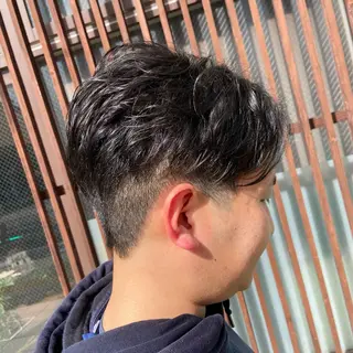 ショート メンズ インナーカラー指名 No.1菊池柊真のヘアスタイル