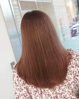 セミロング カラー あらげ 🌈推しカラー🌈ᵕのヘアスタイル