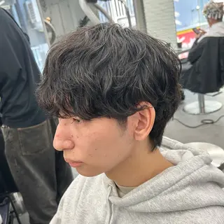 パーマ メンズ 韓国ヘア🇰🇷 メンズパーマ/つかさのヘアスタイル