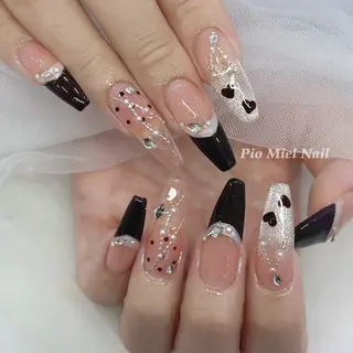 ネイル HANA 長さだしのネイルデザイン