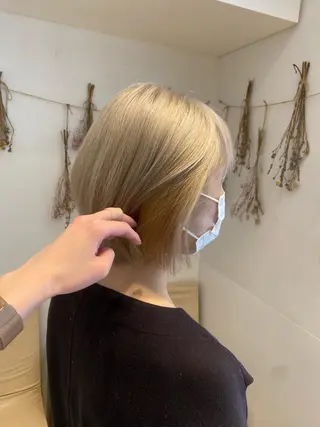 ショート カラー はだゆうき @hadadan08のヘアスタイル