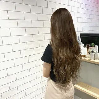 ロング カラー 原山 直人のヘアスタイル