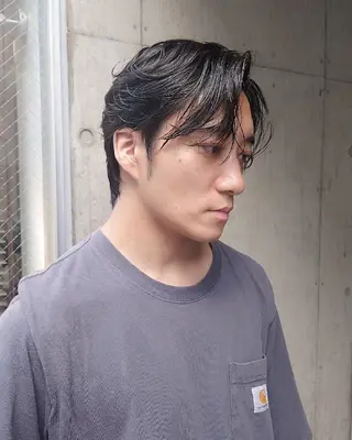 メンズ パーマ Paddle所属・【メンズスタイル】 ﾏｴﾇﾏｷﾎのヘアスタイル