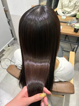 ロング 髪質改善ストレート✨ karinaのヘアスタイル