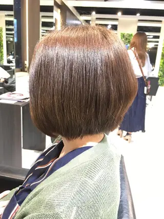 ミディアム 縮毛矯正⭐️ TAKAHIROのヘアスタイル