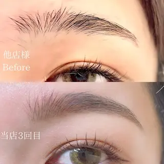 アイブロウ eyelash salon'h所属・松本 光の眉毛・アイブロウイメージ