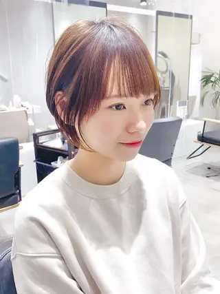ショート 🫧ゆうき🪽 髪質改善/ハイライトのヘアスタイル