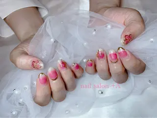 セミロング nail salon +A所属・Nail Salon +Aのネイルデザイン