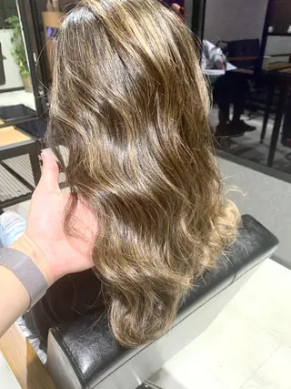 セミロング カラー 岡崎勇人/レイヤー/ 韓国/ケラチンTRのヘアスタイル