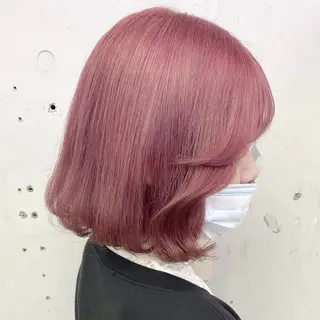 ショート カラー ヘアアレンジ 💗💗韓国レイヤー yu-ki💗💗のヘアスタイル