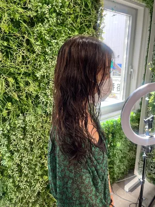 ロング 松澤 勇輝のヘアスタイル