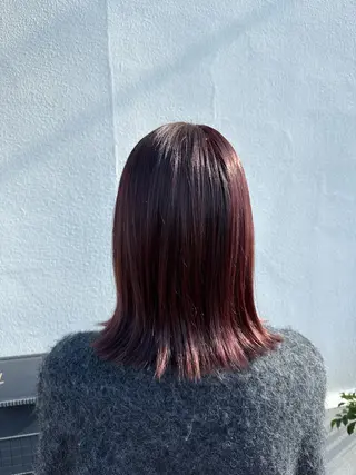 カラー 岩本みるか/ 暖色カラー/ベージュのヘアスタイル