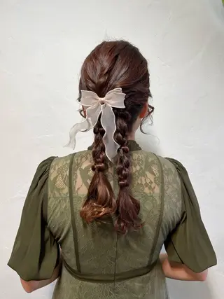 ロング ヘアアレンジ 🫧 MAKI🫧のヘアスタイル