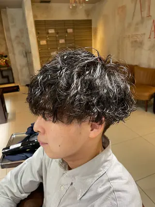 ショート パーマ メンズ 🔷メンズ推し🔷 遠藤暖大のヘアスタイル