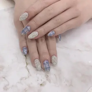 ネイル 🦋ネイルサロン ブラン🌈ゆりのネイルデザイン