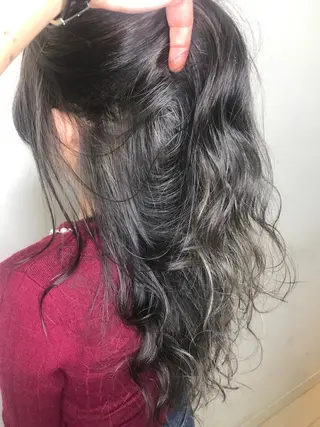 ロング カラー どんな髪の悩みも解決 します✨田嶋俊一✨のヘアスタイル