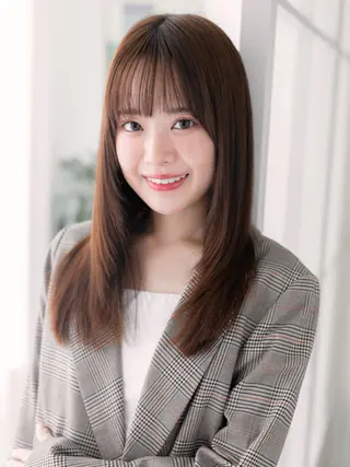 セミロング 髪質改善/艶髪 MINAMIのヘアスタイル