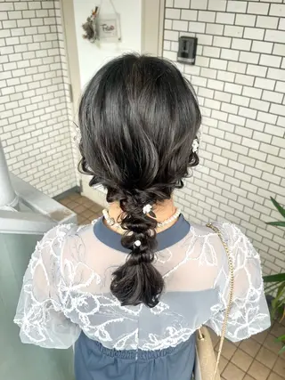 ヘアアレンジ 推し活＊イベントヘア 💕ゆり🐈🐾のヘアスタイル