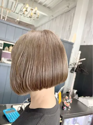 ショート La Beaute所属・福山 明日哉のヘアスタイル