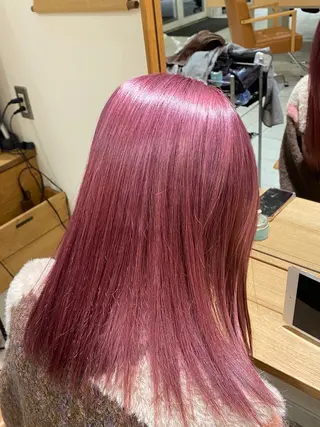 カラー 髪質改善美容室 BLUE Hair&Life所属・カラー特化☁️🌈 風見　流々香のヘアスタイル