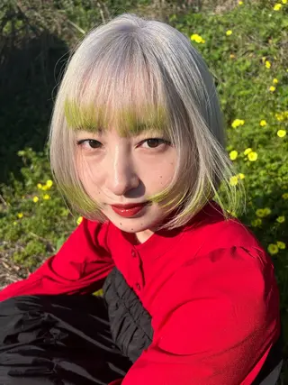 ショート カラー Haru/THREE …by velvetのヘアスタイル