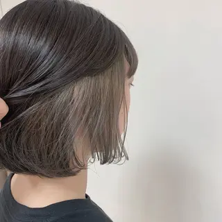 ショート カラー 透明感/韓国風 🇰🇷RYUKIのヘアスタイル