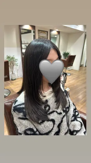 ロング trewa所属・trewa はるのヘアスタイル