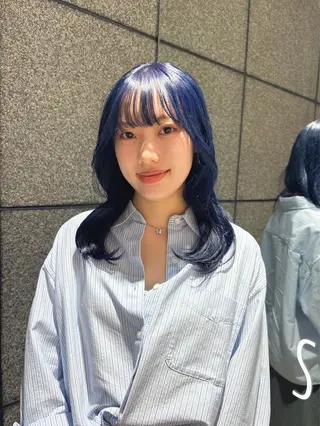 ロング カラー 🦋sana🦋 似合わせカット✁のヘアスタイル