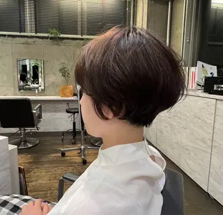 ショート パーマ ROBBY所属・松井美樹/似合わせ ガーリー・韓国のヘアスタイル