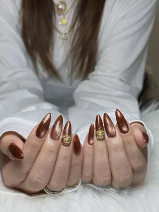 ネイル 【Eclat エクラ】nail&beauty所属・Eclat〔エクラ〕 MOEKA𝜗𝜚*のネイルデザイン