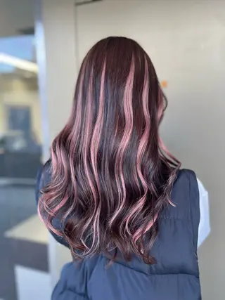 ロング カラー ヘアアレンジ Crescere所属・小島 凜のヘアスタイル