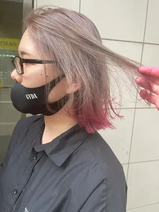 ショート Peyp所属・早瀬 裕之のヘアスタイル